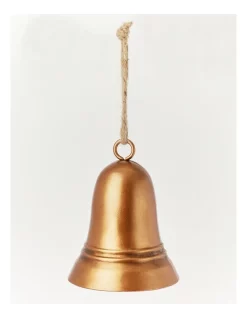 Coupon 🥰 Myer Giftorium Modern Holiday Metal Bell Ornament 10 Cm In Bronze 🔥 -The Christmas Shop Sales unnamed file 684