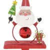 Promo 🧨 Myer Giftorium Heirloom 19cm Red Metal Santa Stocking Hanger 🎁