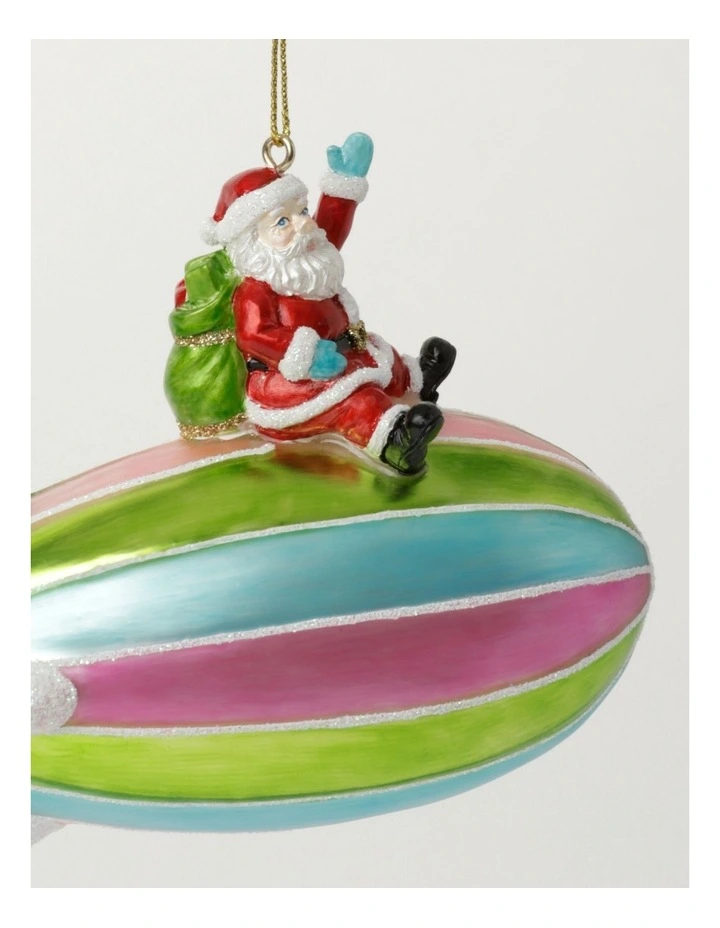 Cheapest โค๏ธ Myer Giftorium Merry & Bright Glass Santa On Blimp OrnamentMulti: 11cm ๐ฏ 5 Cheapest โค๏ธ Myer Giftorium Merry & Bright Glass Santa On Blimp OrnamentMulti: 11cm ๐ฏ - Image 3