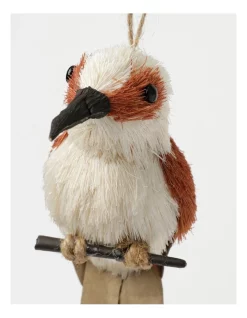 Flash Sale 🥰 Australian House & Garden Eucalyptus Sisal Kookaburra Hanging Ornament 13 Cm In Brown ✨ -The Christmas Shop Sales unnamed file 712