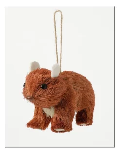 Best reviews of 🎉 Australian House & Garden Eucalyptus Sisal Wombat Hanging Ornament 10 Cm In Brown ⌛ -The Christmas Shop Sales unnamed file 714