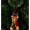Wholesale 🔥 Myer Giftorium Heirloom Resin 2022 Hugo Charity Bear Ornament 9 Cm In Brown 😉 -The Christmas Shop Sales unnamed file 732