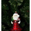 Buy ✔️ Myer Giftorium Heirloom Glass Santa W/Tree Ornament 14cm In Red 🥰 -The Christmas Shop Sales unnamed file 754