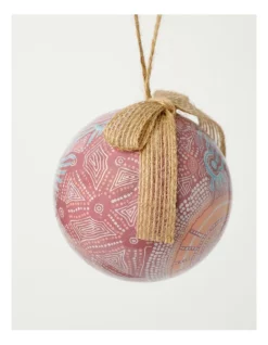 Discount 👏 Myer Giftorium AS X Emma Stenhouse DC & JC Set Of 4 🎁 Christmas Baubles 8cm In Multi 😉 -The Christmas Shop Sales unnamed file 759