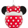 Top 10 👍 Hallmark Blown Glass Minnie Mouse Icon Head Santa Hat ⌛