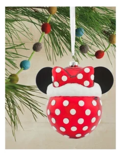 Top 10 👍 Hallmark Blown Glass Minnie Mouse Icon Head Santa Hat ⌛ -The Christmas Shop Sales unnamed file 774