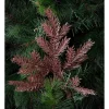 Discount 🎁 Myer Giftorium Luxe Pink Glittered Faux Fir Needle Spray Pick 🌟 -The Christmas Shop Sales unnamed file 789