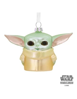 Top 10 ⭐ Hallmark Blown Glass Figural The Mandalorian Child Yoda ✔️