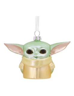 Top 10 ⭐ Hallmark Blown Glass Figural The Mandalorian Child Yoda ✔️ -The Christmas Shop Sales unnamed file 829