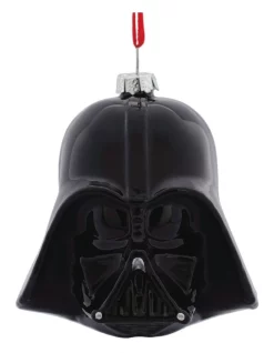 Buy 👏 Hallmark Blown Glass Darth Helmet 😀