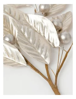 Best Pirce ⭐ Myer Giftorium Luxe Faux Pomegranate & Leaves Spray PickChampagne: 50 Cm ❤️ -The Christmas Shop Sales unnamed file 859