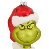 Best reviews of 👍 Hallmark Blown Glass Figural Grinch Head 🧨