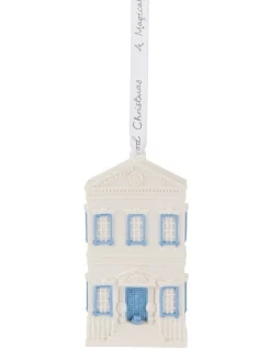 Best deal 👍 Wedgwood 🎄 Christmas House Ornament In White 🌟