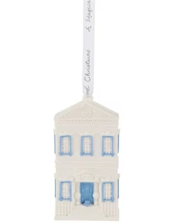 Cheap ⌛ Wedgwood 🎁 Christmas 1st Home Ornament In White 👏