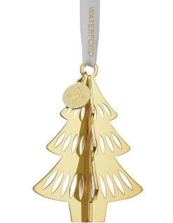 Promo 🤩 Waterford Tree Ornament In Gold 🥰