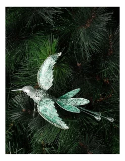 Cheapest 🥰 Myer Giftorium Luxe Fabric Velvet Hummingbird Clip: Mint16 Cm 😀 -The Christmas Shop Sales unnamed file 958