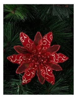 Cheap 🥰 Myer Giftorium Heirloom Velvet & Mesh Flower Clip Decoration ⭐ -The Christmas Shop Sales unnamed file 965
