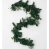 New 🧨 Myer Giftorium Modern Holiday Faux Cedar And Needle Pine Garland 60cm In Green ⭐